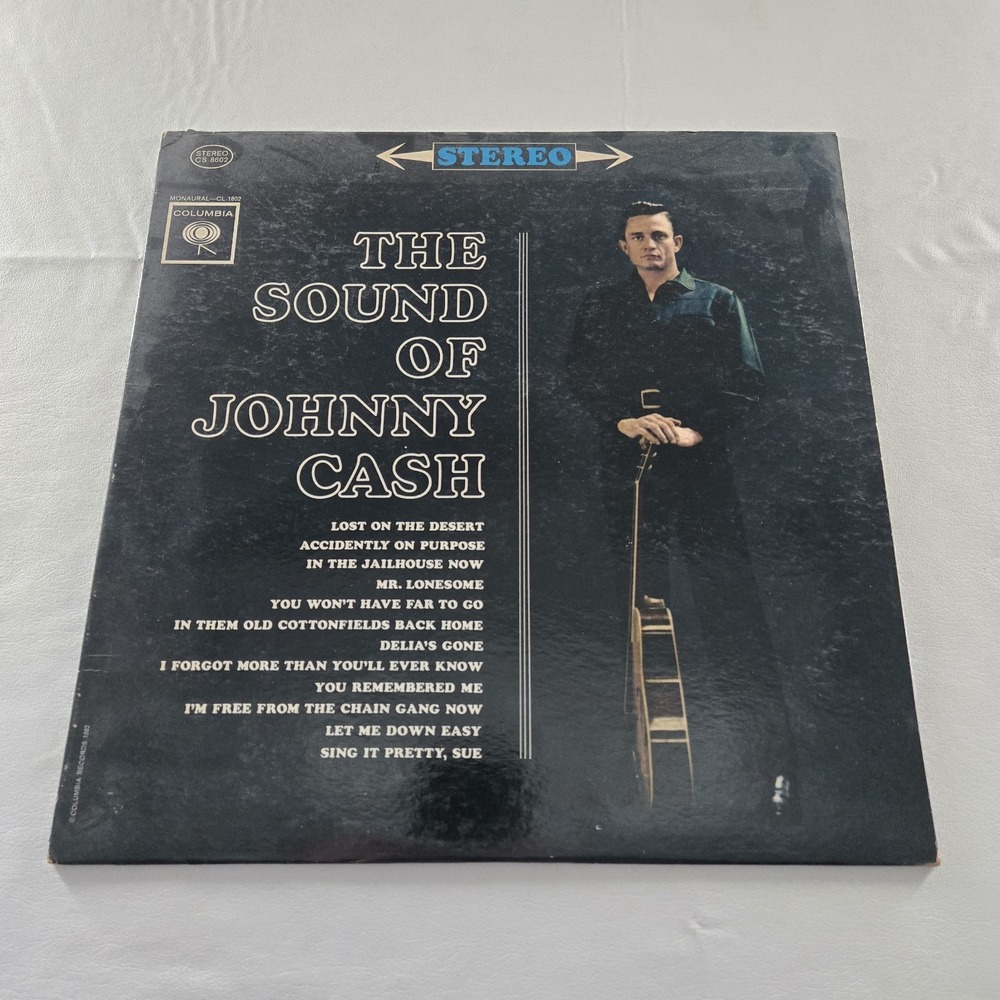 "The Sound Of Johnny‎ Cash" MONO CL-1802 Columbia Record LP Album VG Tested